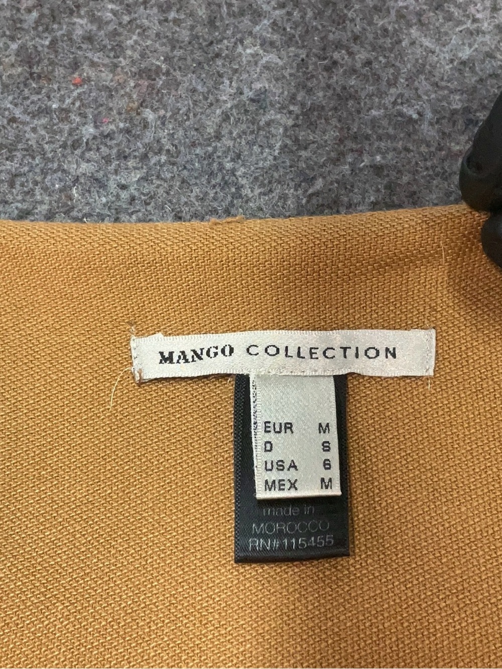 Mango Fall Color Block Dress - Picture 6 of 6